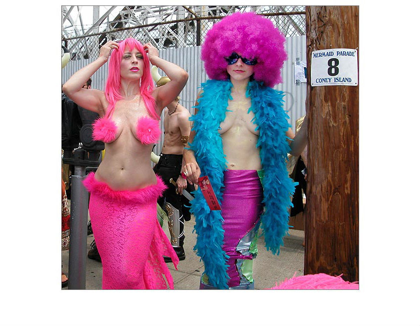 Coney Island Mermaid Parade 2004.