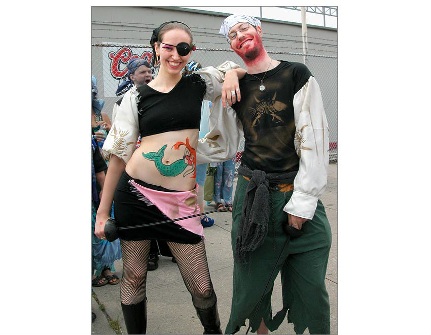 Coney Island Mermaid Parade 2004.