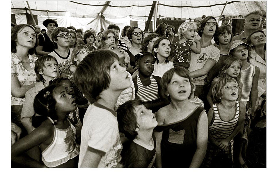 Clyde Beatty and Cole Brothers circus sideshow.