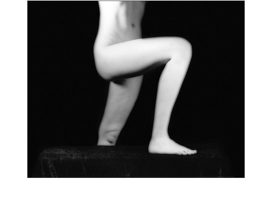 female nude in the studio