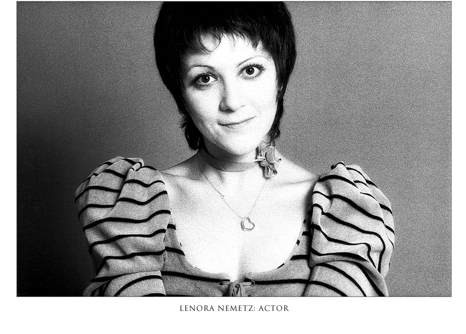 fPhoto portrait of Lenora Nemetz, actress.