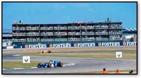 Brooklands building at British F1 track