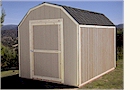 Outback San Diego wood storage barns, barn sheds, barn kits. Wood storage shed & barn builder. San Diego outdoor wood storage buildings.