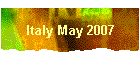 Italy May 2007
