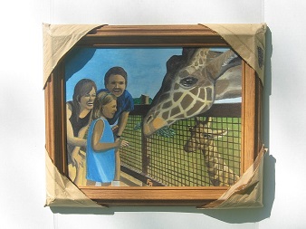 At The Zoo   (Giraffes & Family - See Safelite Commercial) #50 $560