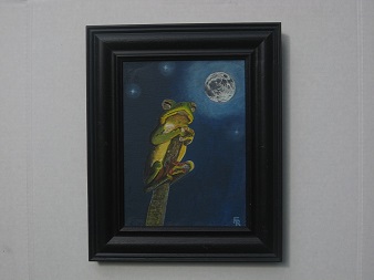 Frog in Moonlight #10 $180