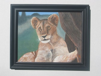 Curious Cub Lion  #0014