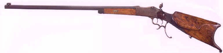 William ( Bill ) Staege personal 25-35 Schuetzen rifle