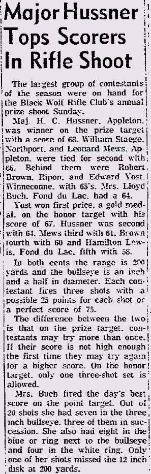 Bill Staege Oshkosh Northwestern article