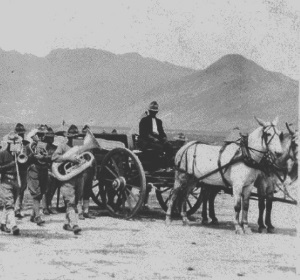 1914 Military Funeral On the Way To Fort Bliss