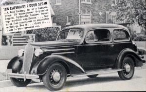 1936 CHEVROLET SEDAN MENARD Tx