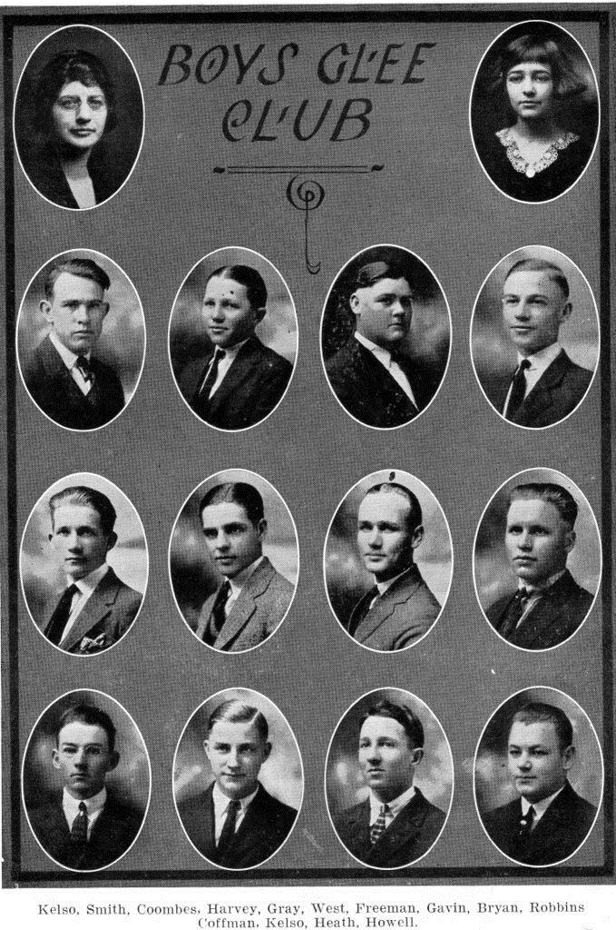 Abilene High School Boys Glee Club 1923