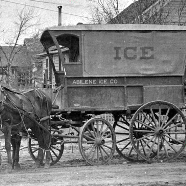 Abilene Ice Company Wagon 1910