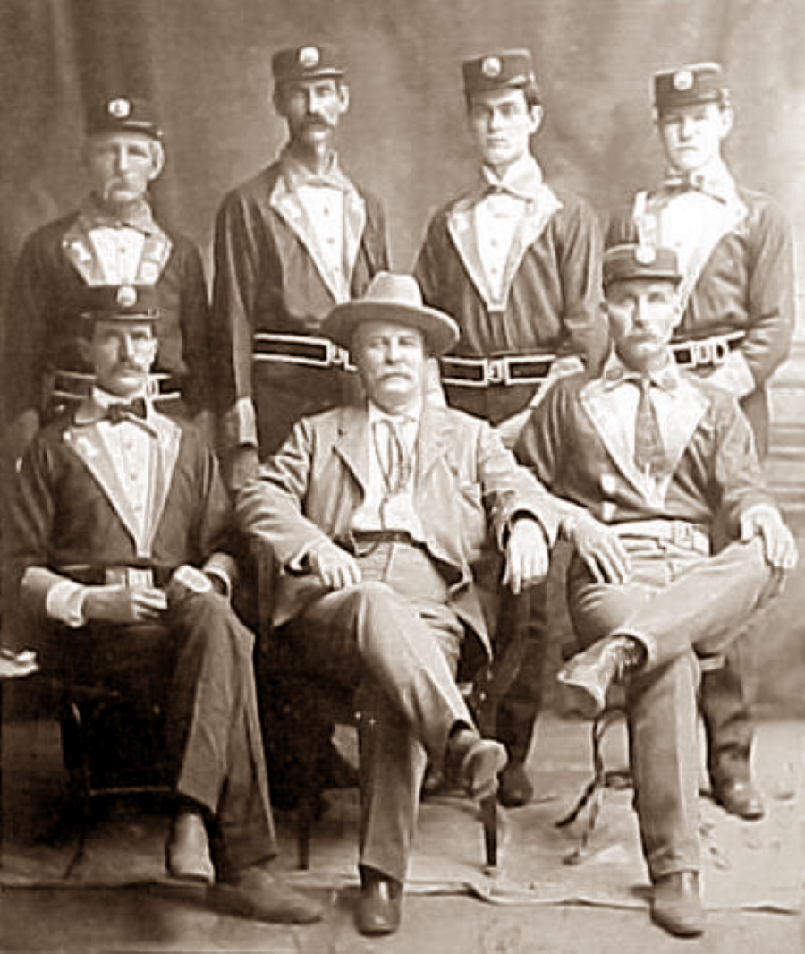 Abilene Volunteer Firemen 1899