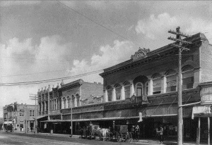 Amarillo - A block on Main Street date unknown