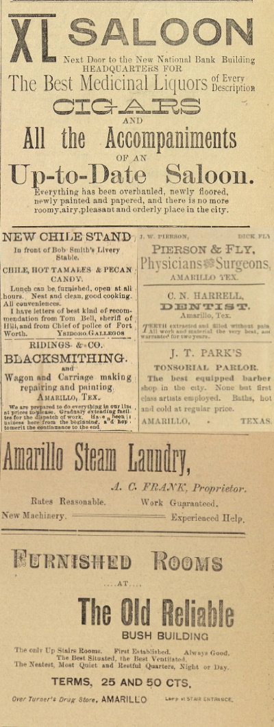 Things To Do in Amarillo Texas in 1899