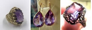 Amethyst, Amethyst Rings, Amethyst Earrings