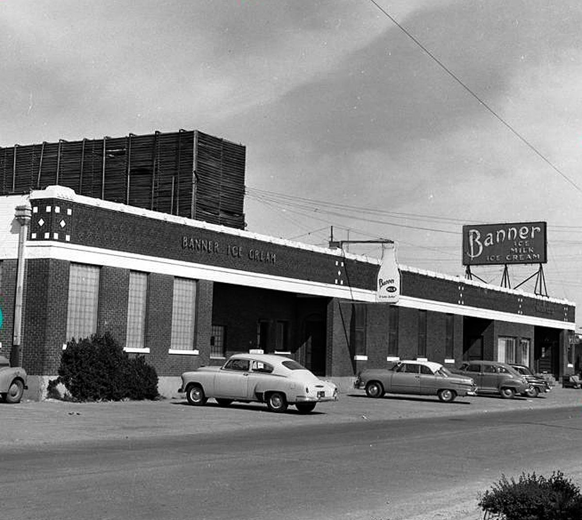 Banner Ice Cream Plant in 1950