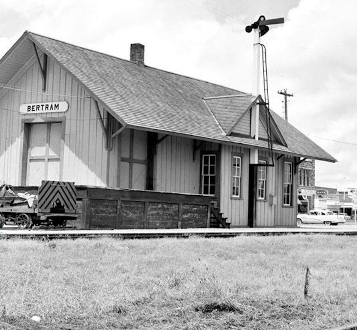 Bertram Texas Train Station