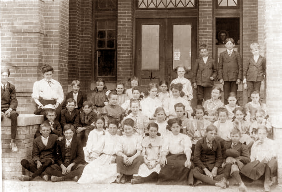Fifth Grade Class 1902 Big Spring Texas 