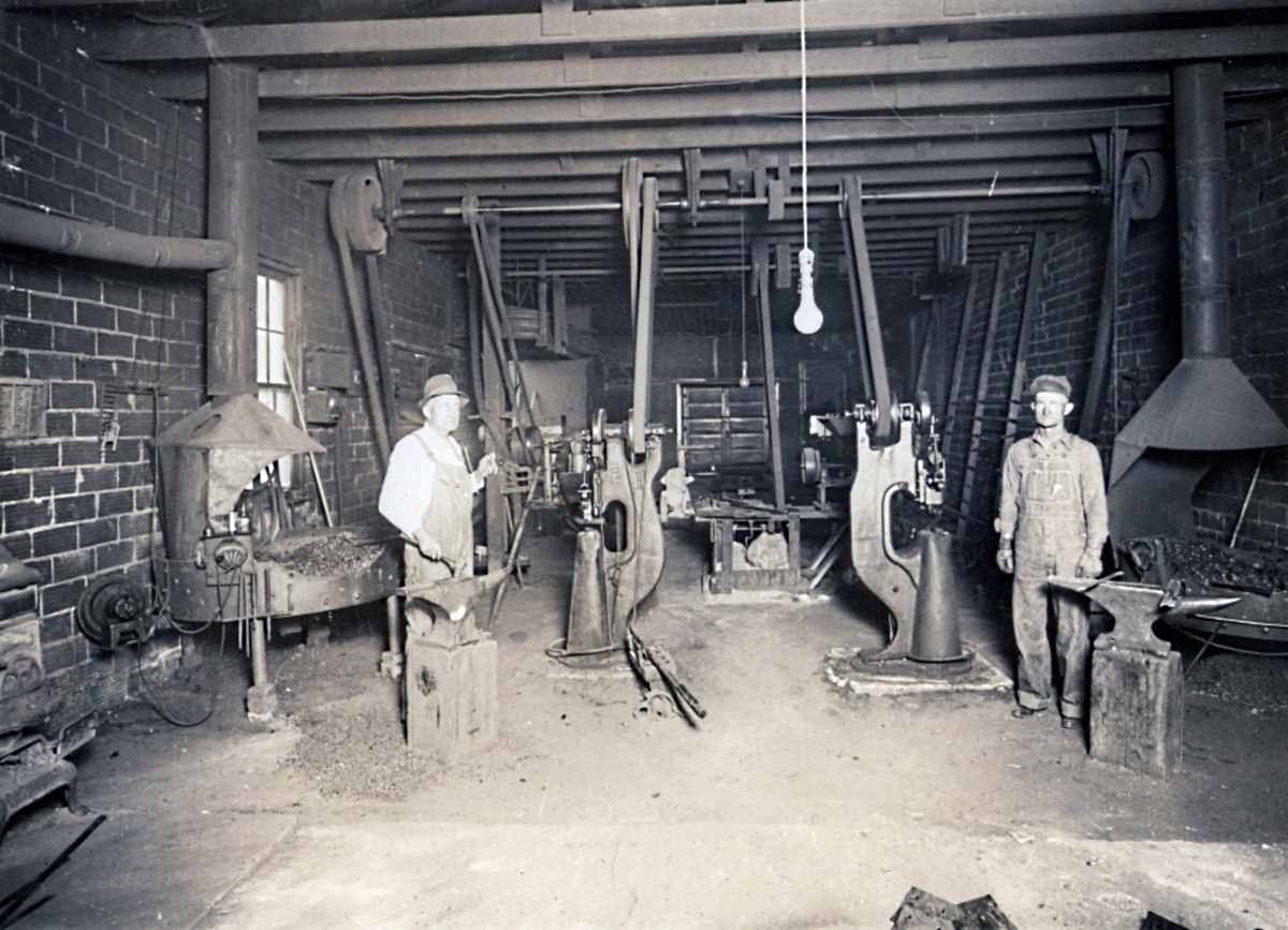 Blacksmith Shop in Slaton 1920s
