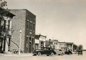Boyd County Butte, Nebraska Street Scene 1940