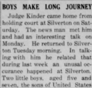 Boys Make 400 Mile Trip on Horseback