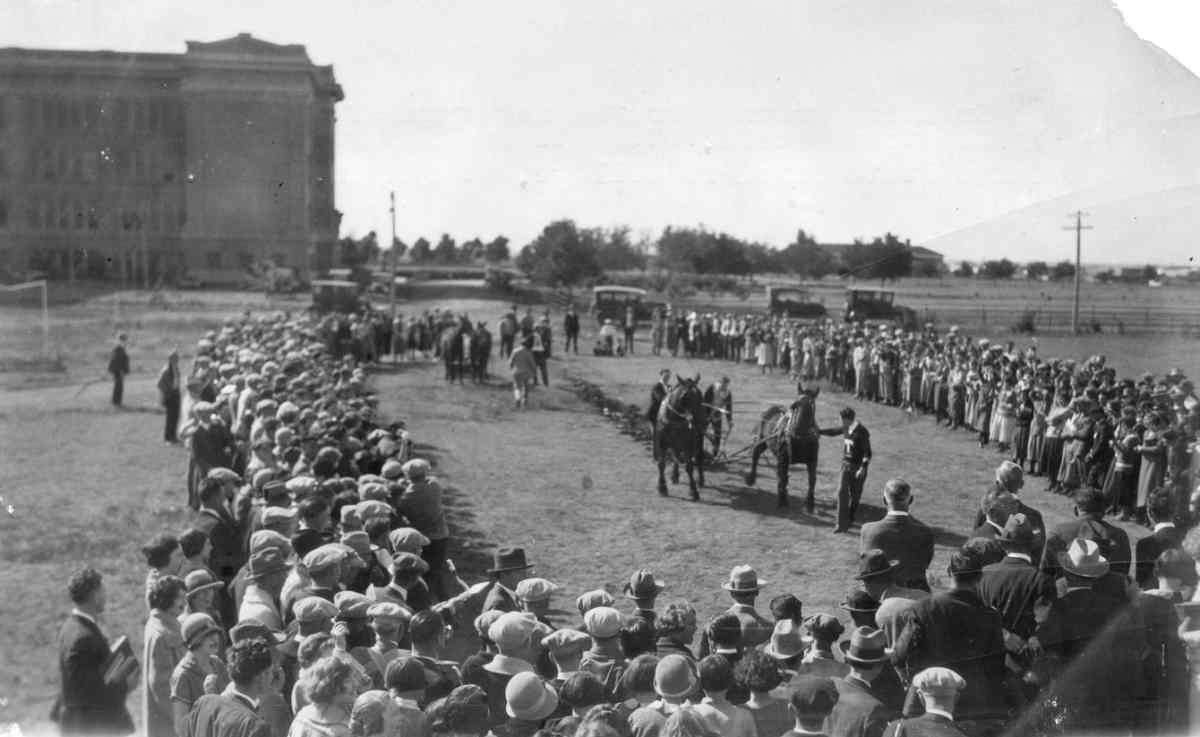 Breaking ground for new gym at WT College
