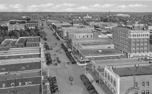 Broadway Looking East Lubbock Tx 1940s 