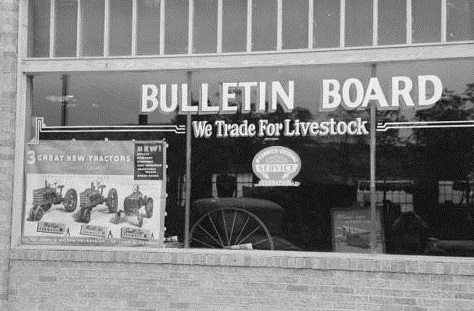 Brownwood Bulletin Board 1939 