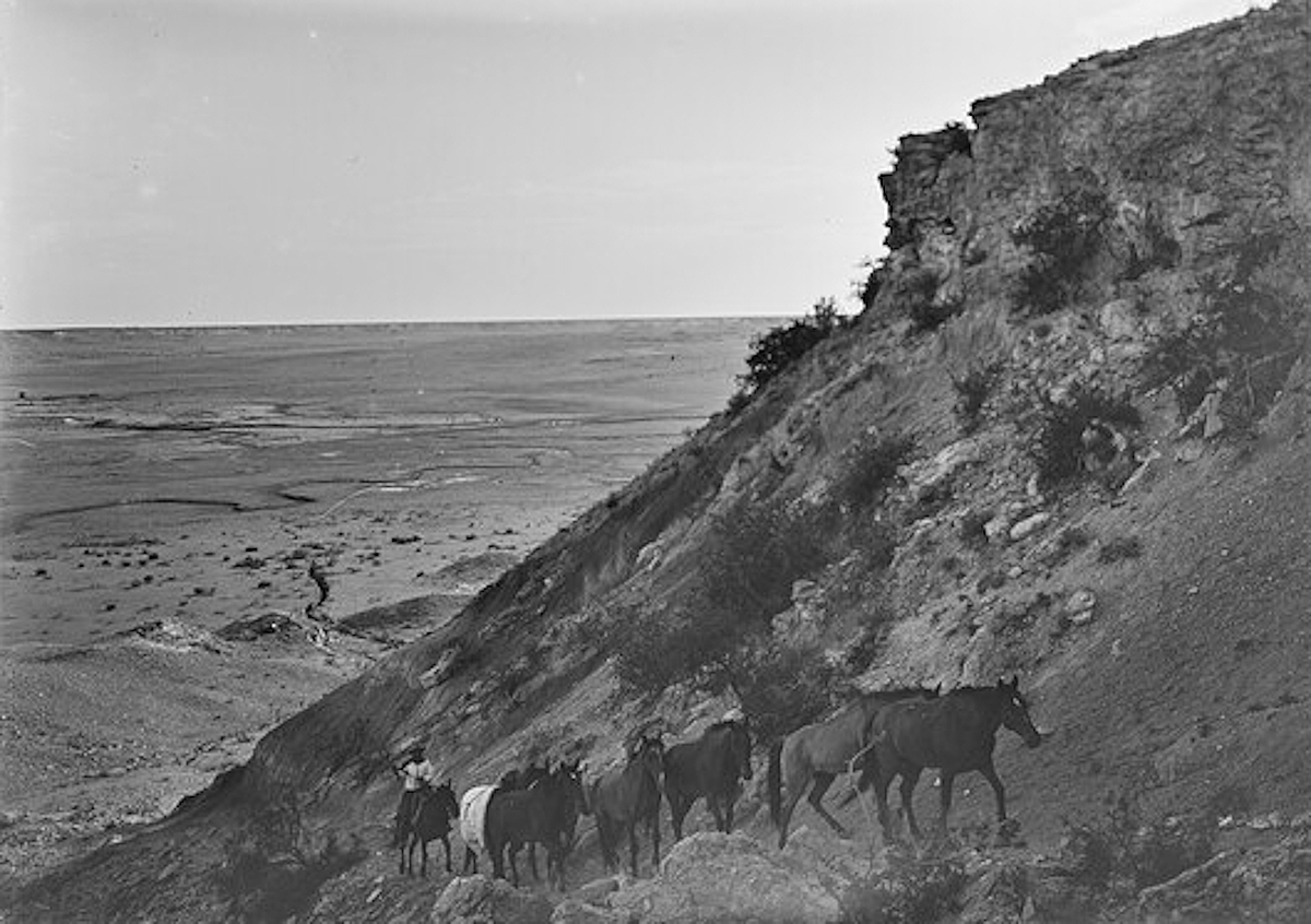 Climbing a Steep Trail