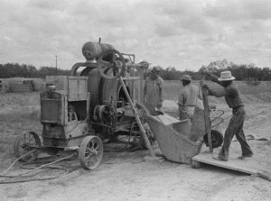 Concrete mixer Sinton Tx 1939