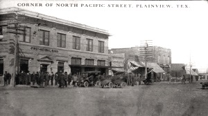 Corner of North Pacific Street, Plainview TX 1920