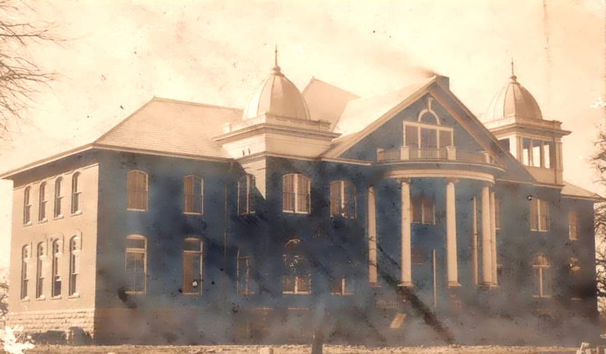 Coryell County Courthouse in 1908