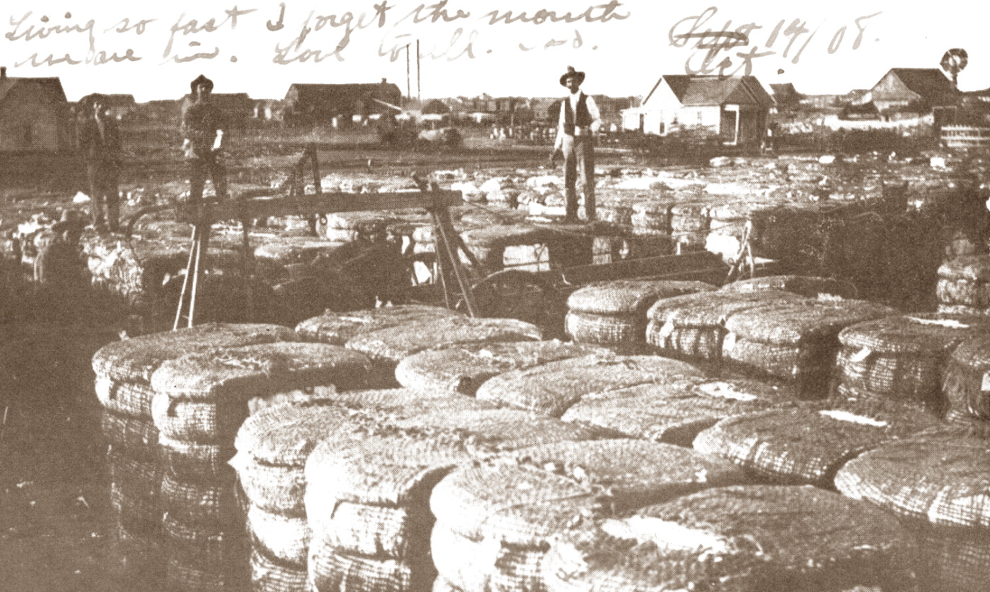 Cotton Gin in Childress Texas in 1908