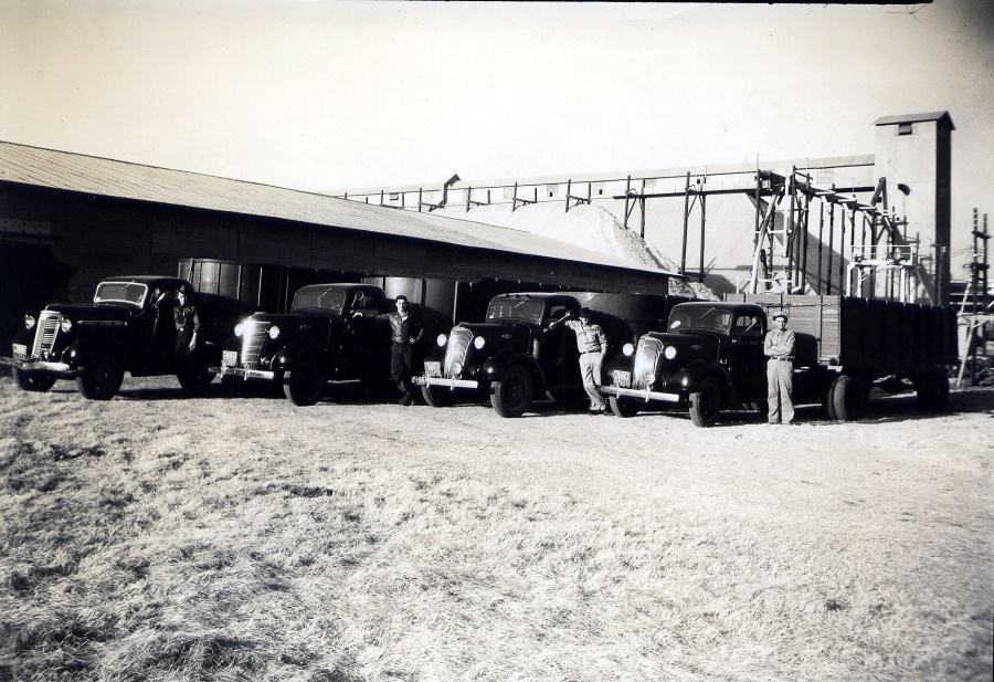 Cotton Gin in Slaton Texas in 1930s
