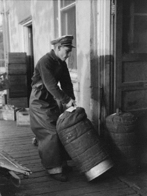 Dairy Worker Eldorado Texas in 1939