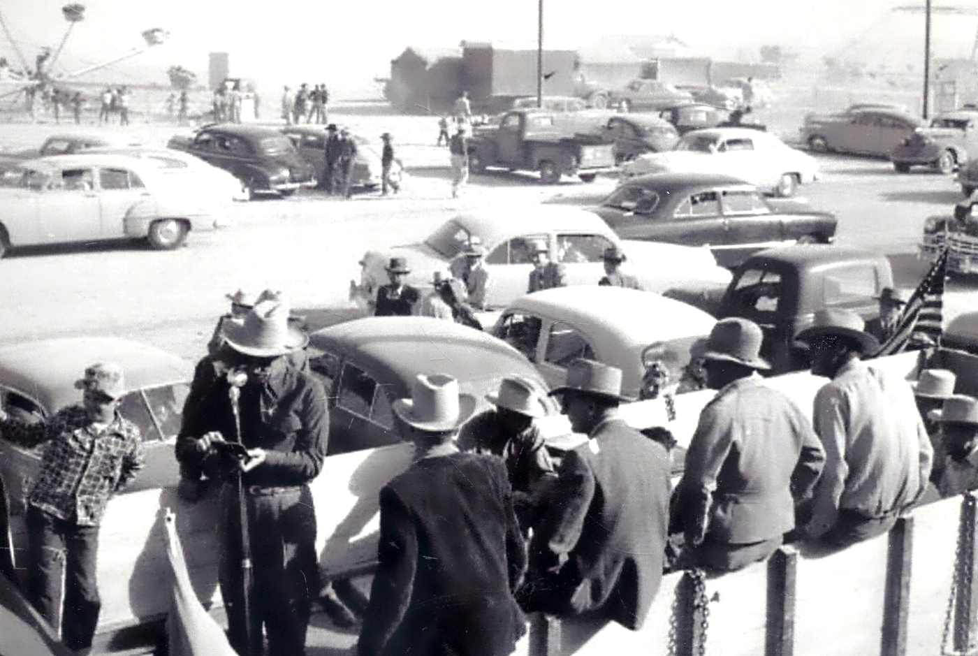 Dell City Texas Carnival in 1950