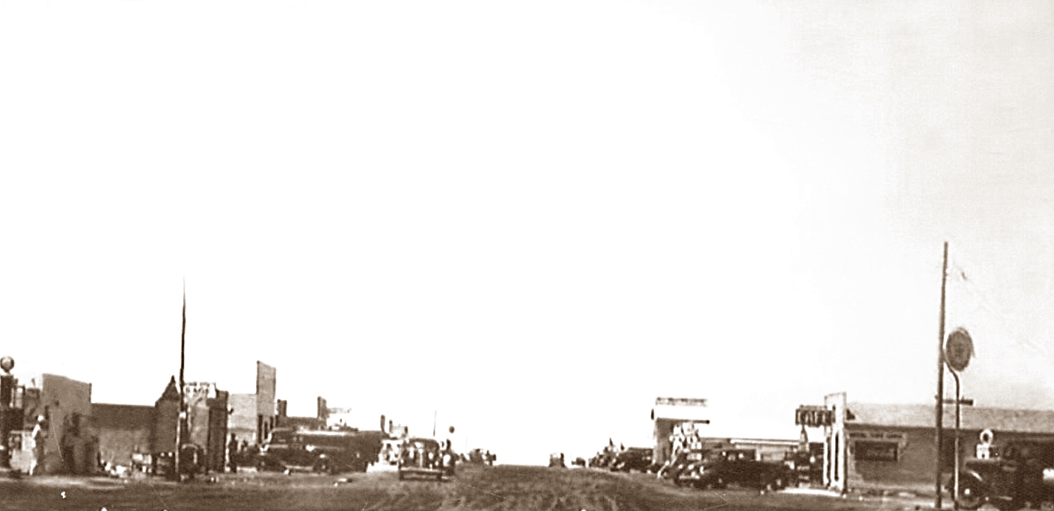 Denver City Street in 1940s