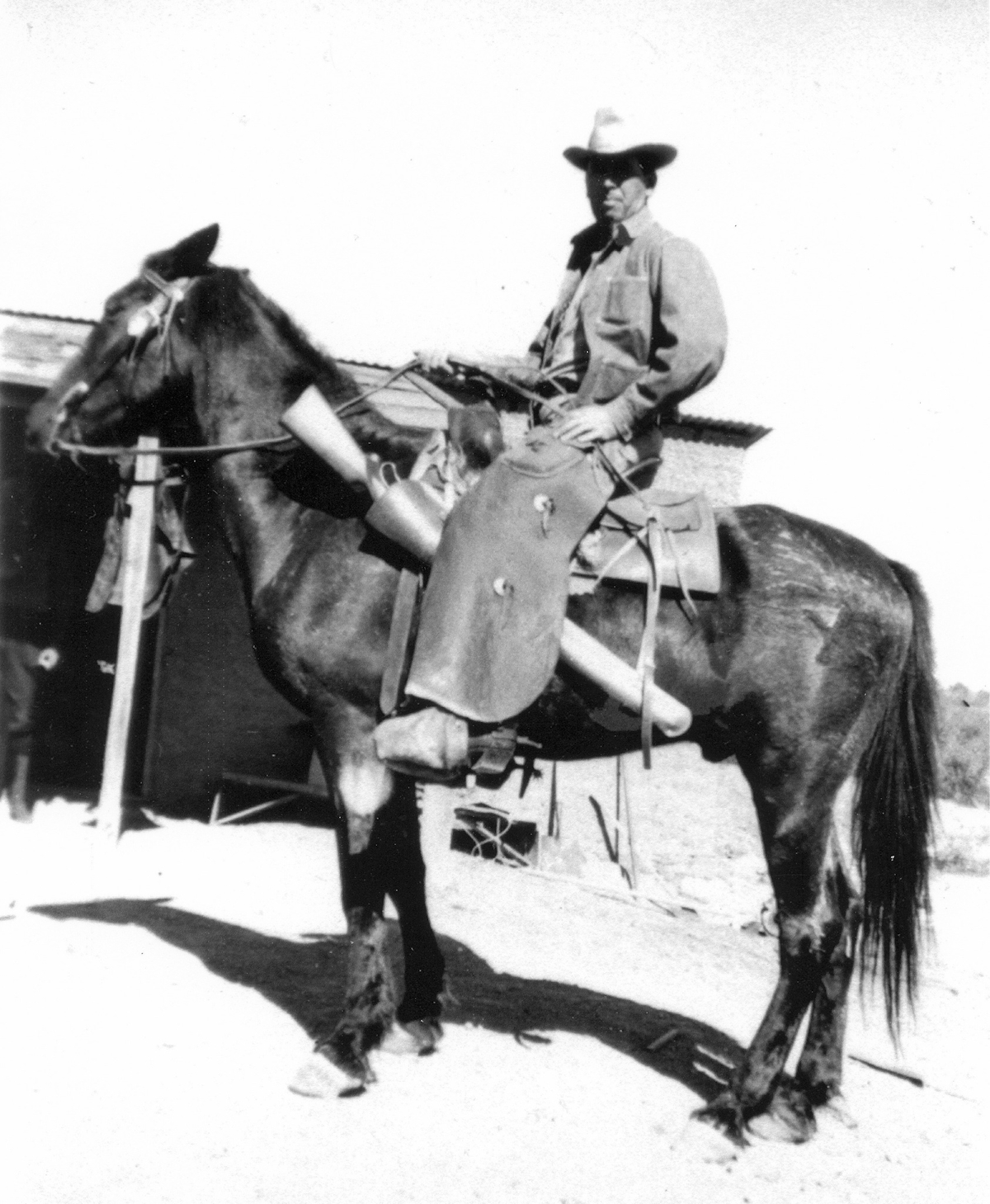 Drue McIver near San Angelo in 1920