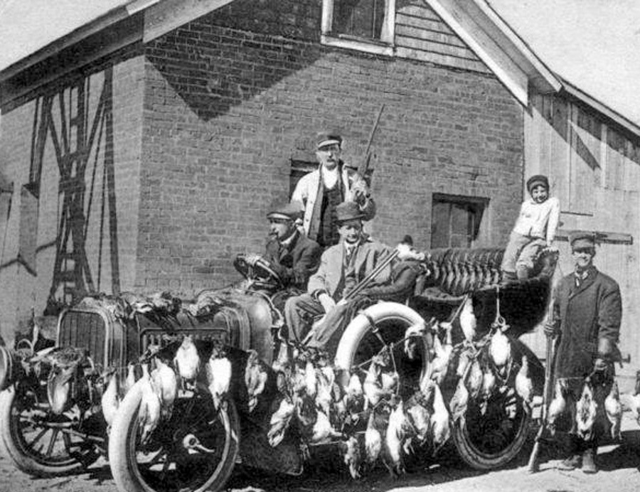 Duck Hunting in Potter County Texas 1909