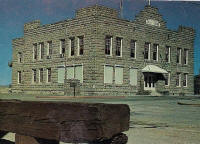 Esmeralda County Courthouse Goldfield NV Postcard 