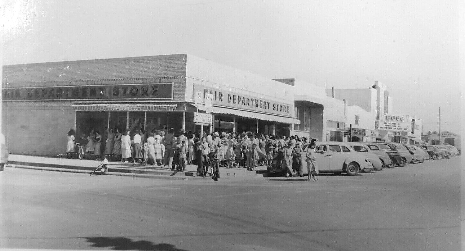 Fair Department Store Levelland in 1948