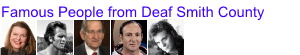 Famous People from Deaf Smith County Texas