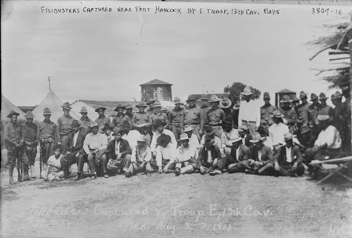 Filibusters Captured Near Fort Hancock in 1915