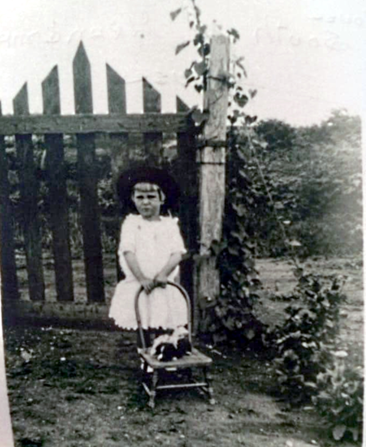 Flossie Aycock in New Lynn Texas in 1920