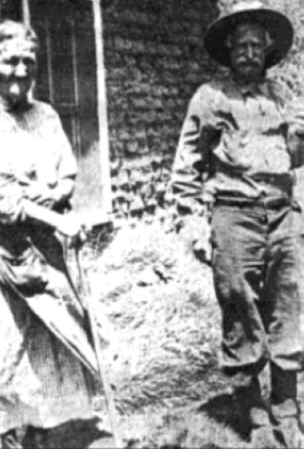 Frenchy McCormick and Louis Bousman in Tascosa 1934