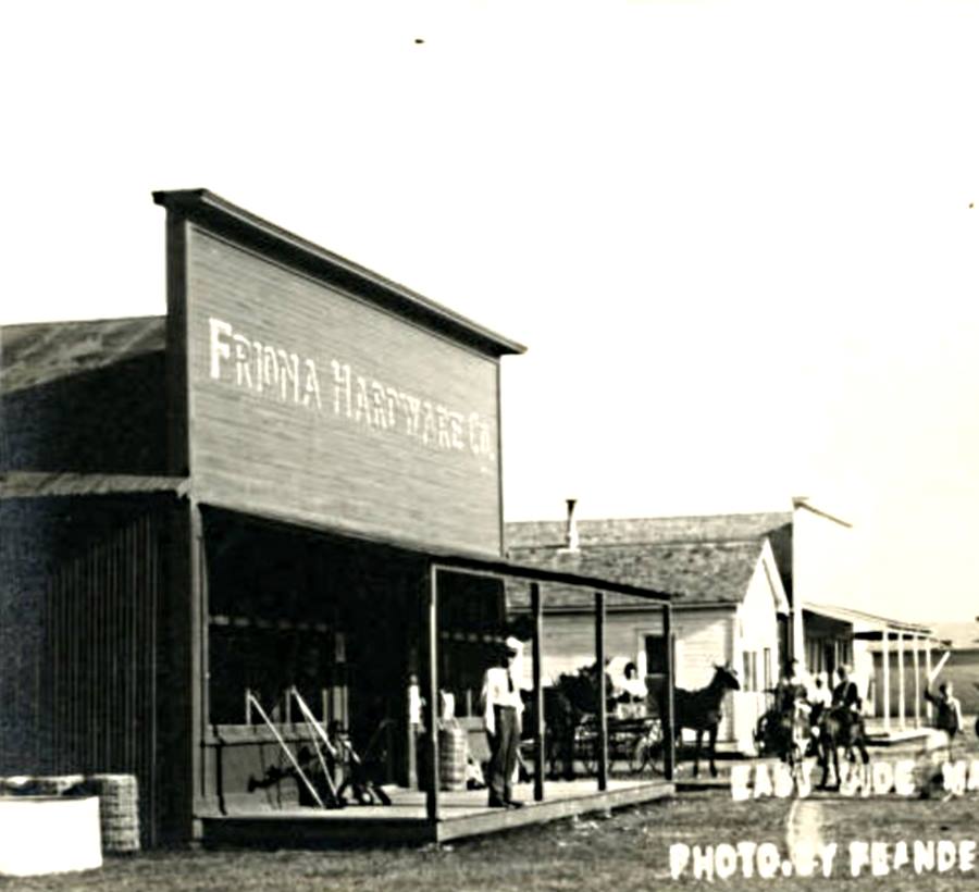 Friona Hardware in 1908