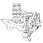 Galveston County Map