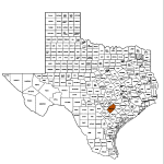 Gonzales County Map